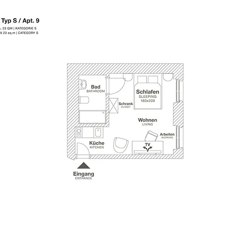 Ipartment Kurfuerstendamm 公寓 *