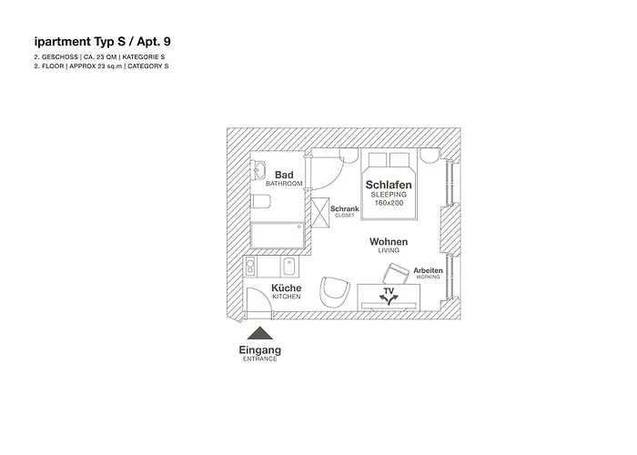 Ipartment Kurfuerstendamm شقة *